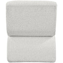  Manufacturer Color_Cream -- Desiree Cream Boucle Fabric Upholstered Accent Chair IMAGE 3