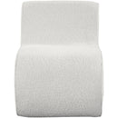  Manufacturer Color_Cream -- Desiree Cream Boucle Fabric Upholstered Accent Chair IMAGE 4