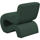  Manufacturer Color_Green -- Desiree Green Boucle Fabric Upholstered Accent Chair IMAGE 6