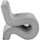  Manufacturer Color_Grey -- Desiree Grey Boucle Fabric Upholstered Accent Chair IMAGE 5