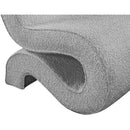  Manufacturer Color_Grey -- Desiree Grey Boucle Fabric Upholstered Accent Chair IMAGE 7