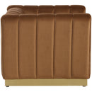  Manufacturer Color_Saddle -- Marlon Saddle Velvet Upholstered Chair IMAGE 6