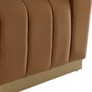  Manufacturer Color_Saddle -- Marlon Saddle Velvet Upholstered Chair IMAGE 7