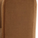  Manufacturer Color_Saddle -- Marlon Saddle Velvet Upholstered Chair IMAGE 8