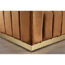  Manufacturer Color_Saddle -- Marlon 86.5" Saddle Velvet Upholstered Sofa IMAGE 6