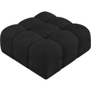  Manufacturer Color_Black -- Meridian Ames Fabric Ottoman IMAGE 5