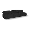 Manufacturer Color_Black -- Meridian Ames Fabric 3 pc Sectional IMAGE 1