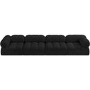  Manufacturer Color_Black -- Meridian Ames Fabric 4 pc Sectional IMAGE 5