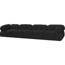  Manufacturer Color_Black -- Meridian Ames Fabric 4 pc Sectional IMAGE 6
