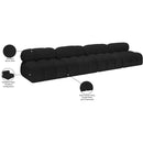  Manufacturer Color_Black -- Meridian Ames Fabric 4 pc Sectional IMAGE 10