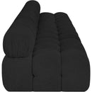  Manufacturer Color_Black -- Meridian Ames Fabric 4 pc Sectional IMAGE 7