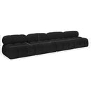  Manufacturer Color_Black -- Meridian Ames Fabric 4 pc Sectional IMAGE 9