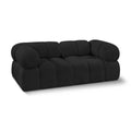  Manufacturer Color_Black -- Meridian Ames Fabric 2 pc Sectional IMAGE 1