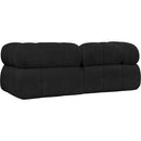  Manufacturer Color_Black -- Meridian Ames Fabric 2 pc Sectional IMAGE 6
