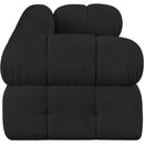  Manufacturer Color_Black -- Meridian Ames Fabric 2 pc Sectional IMAGE 7