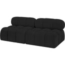  Manufacturer Color_Black -- Meridian Ames Fabric 2 pc Sectional IMAGE 6
