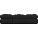  Manufacturer Color_Black -- Meridian Ames Fabric 4 pc Sectional IMAGE 3