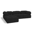  Manufacturer Color_Black -- Meridian Ames Fabric 4 pc Sectional IMAGE 1