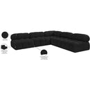  Manufacturer Color_Black -- Meridian Ames Fabric 5 pc Sectional IMAGE 12