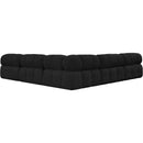  Manufacturer Color_Black -- Meridian Ames Fabric 5 pc Sectional IMAGE 3