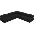  Manufacturer Color_Black -- Meridian Ames Fabric 5 pc Sectional IMAGE 5