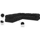  Manufacturer Color_Black -- Meridian Ames Fabric 5 pc Sectional IMAGE 16