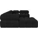  Manufacturer Color_Black -- Meridian Ames Fabric 6 pc Sectional IMAGE 7