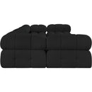  Manufacturer Color_Black -- Meridian Ames Fabric 6 pc Sectional IMAGE 7