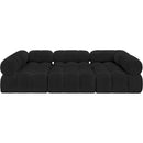  Manufacturer Color_Black -- Meridian Ames Fabric 6 pc Sectional IMAGE 4