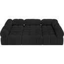  Manufacturer Color_Black -- Meridian Ames Fabric 6 pc Sectional IMAGE 5