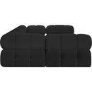  Manufacturer Color_Black -- Meridian Ames Fabric 6 pc Sectional IMAGE 7