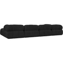  Manufacturer Color_Black -- Meridian Ames Fabric 6 pc Sectional IMAGE 6