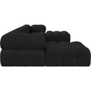  Manufacturer Color_Black -- Meridian Ames Fabric 6 pc Sectional IMAGE 7