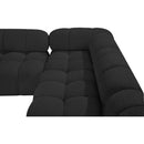  Manufacturer Color_Black -- Meridian Ames Fabric 6 pc Sectional IMAGE 11