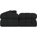  Manufacturer Color_Black -- Meridian Ames Fabric 6 pc Sectional IMAGE 7