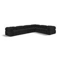  Manufacturer Color_Black -- Meridian Ames Fabric 6 pc Sectional IMAGE 1
