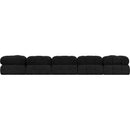  Manufacturer Color_Black -- Meridian Ames Fabric 7 pc Sectional IMAGE 3