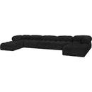  Manufacturer Color_Black -- Meridian Ames Fabric 7 pc Sectional IMAGE 6