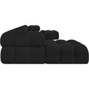  Manufacturer Color_Black -- Meridian Ames Fabric 7 pc Sectional IMAGE 7