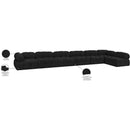  Manufacturer Color_Black -- Meridian Ames Fabric 7 pc Sectional IMAGE 16
