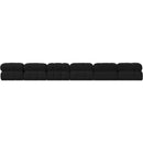  Manufacturer Color_Black -- Meridian Ames Fabric 7 pc Sectional IMAGE 3