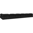  Manufacturer Color_Black -- Meridian Ames Fabric 7 pc Sectional IMAGE 6
