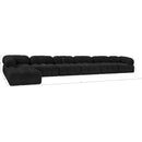  Manufacturer Color_Black -- Meridian Ames Fabric 7 pc Sectional IMAGE 13
