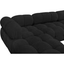  Manufacturer Color_Black -- Meridian Ames Fabric 7 pc Sectional IMAGE 9