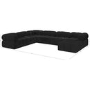  Manufacturer Color_Black -- Meridian Ames Fabric 7 pc Sectional IMAGE 17