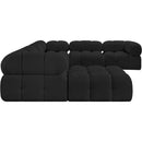  Manufacturer Color_Black -- Meridian Ames Fabric 7 pc Sectional IMAGE 6