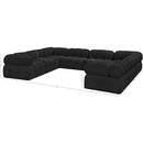  Manufacturer Color_Black -- Meridian Ames Fabric 8 pc Sectional IMAGE 16