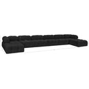  Manufacturer Color_Black -- Meridian Ames Fabric 8 pc Sectional IMAGE 12