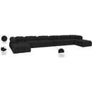  Manufacturer Color_Black -- Meridian Ames Fabric 8 pc Sectional IMAGE 13