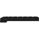  Manufacturer Color_Black -- Meridian Ames Fabric 8 pc Sectional IMAGE 5